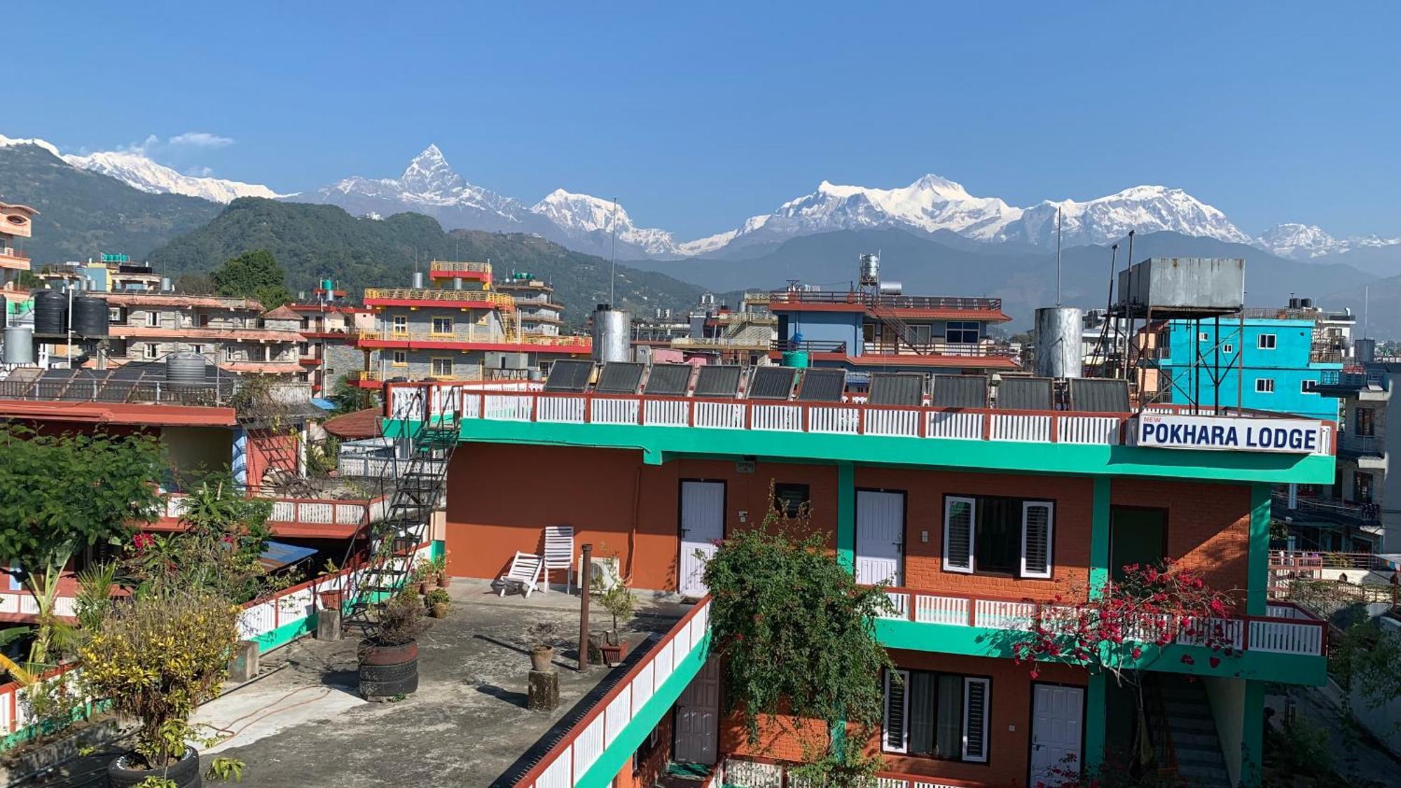 New Pokhara Lodge - Pokhara Lakeside Exterior photo